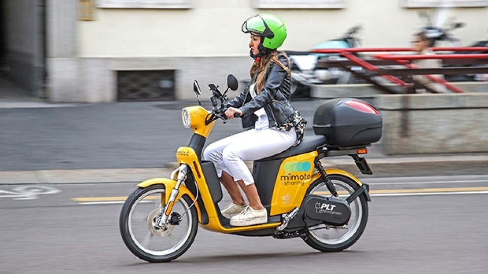 Moto - News: MiMoto, a Milano il primo servizio di scooter sharing ecososteniblie