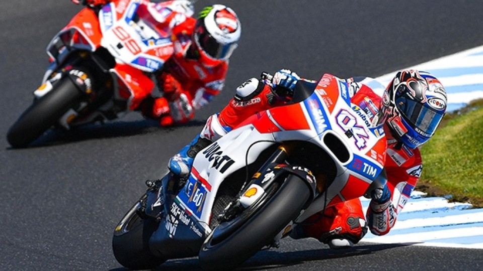 Moto - News: MotoGP, Dovizioso è subito veloce a Phillip Island: 