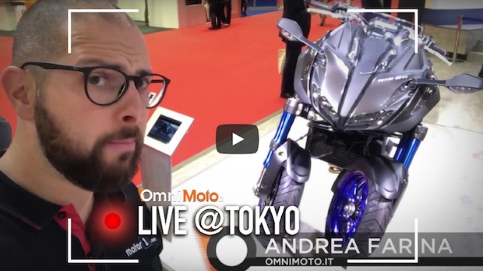 Moto - News: Yamaha Niken, il video della moto a tre ruote