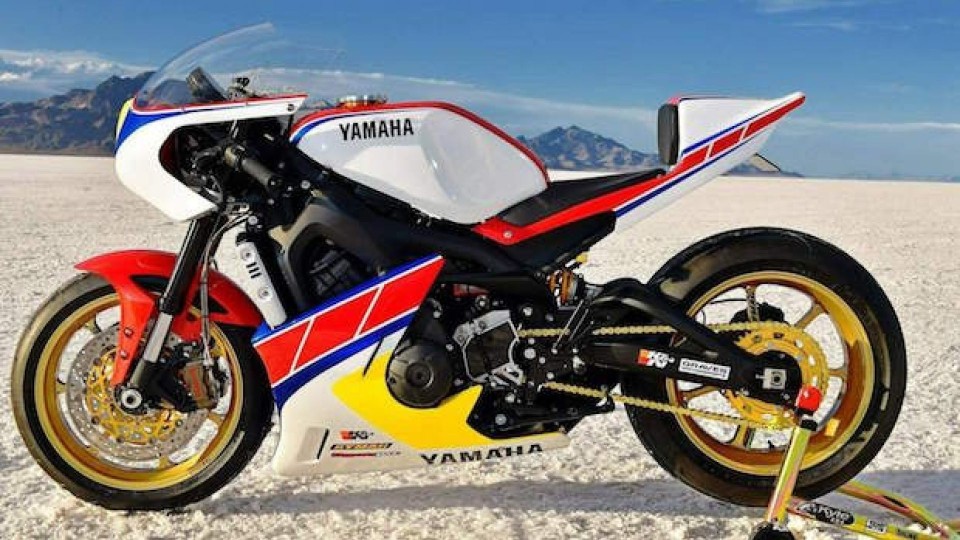 Moto - News: Yamaha XSR900 "TZ750", l'ultima creazione di Jeff Palhegyi