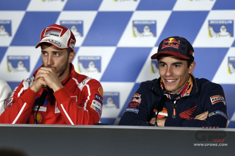 MotoGP: Marquez: con Dovizioso dovrò cambiare strategia