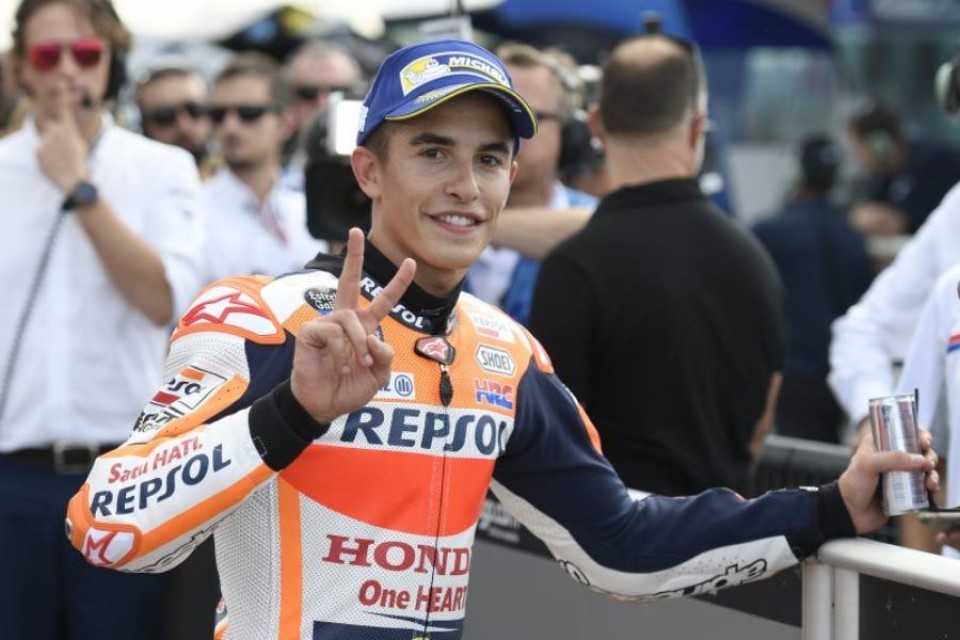 MotoGP: Marquez: &quot;Dovizioso? He started from behind in Motegi too&quot;