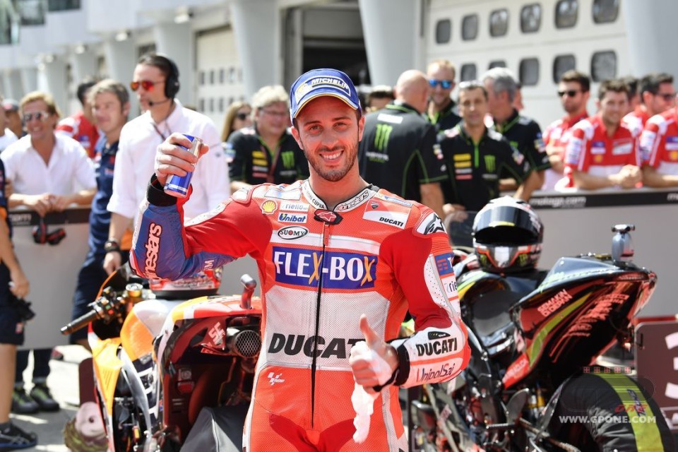 MotoGP: Dovizioso: la mia strategia? punto solo a vincere