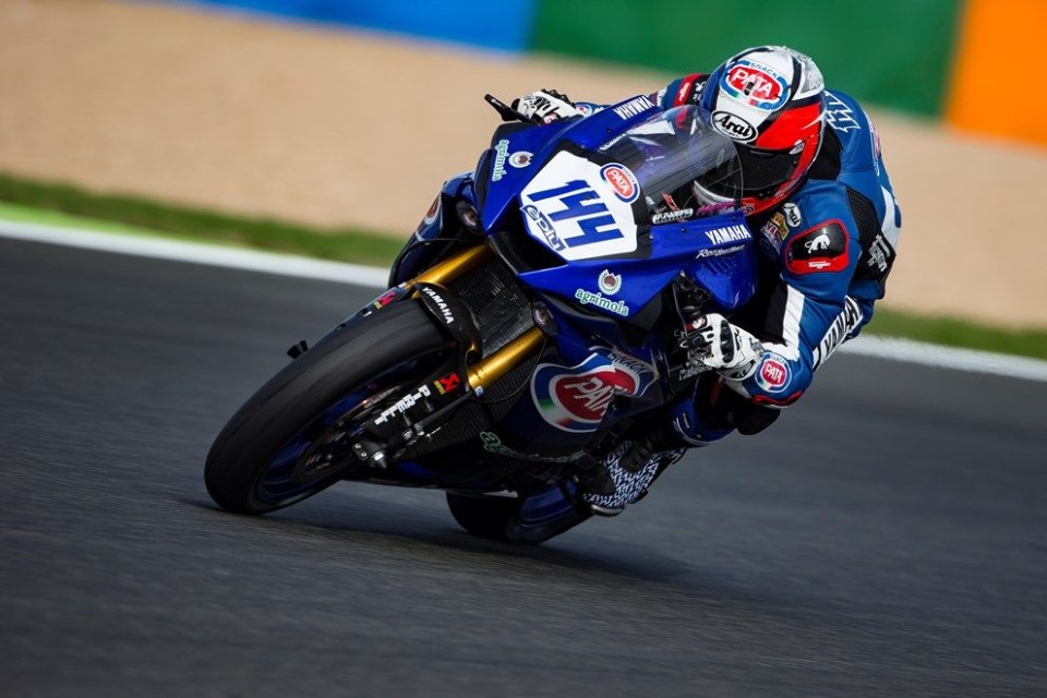 SBK: WUP, SSP, Yamaha fa tris: 1° Mahias, 2° Caricasulo, 3° Tuuli