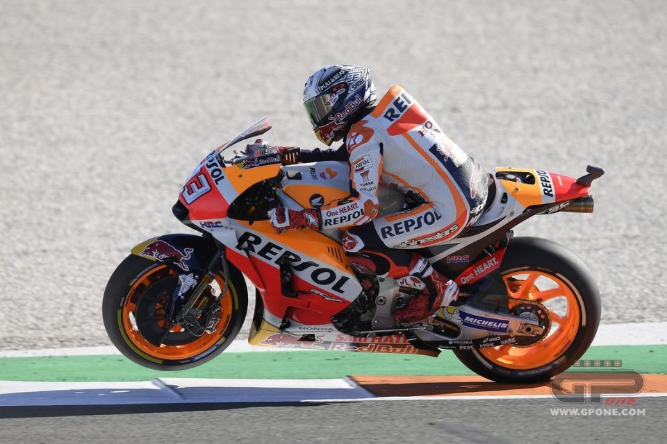 MotoGP: Marquez rullo compressore, 1° nella FP3, 8° Dovizioso