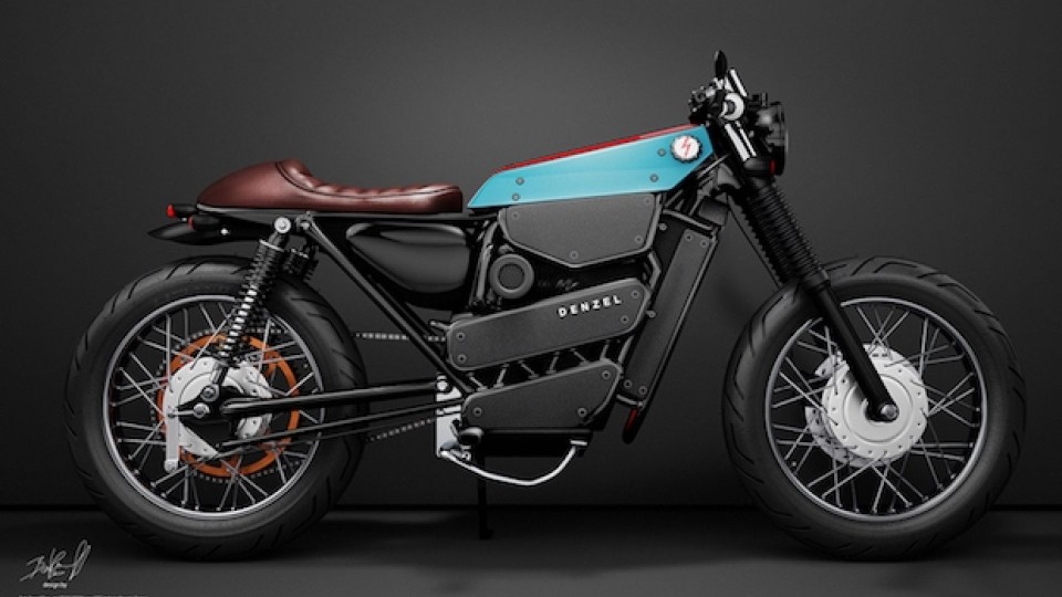 Moto - News: Denzel Cafe Race, la special elettrica 