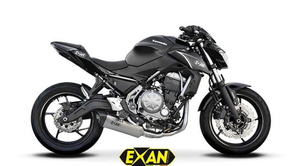 Moto - News: Exan, i nuovi scarichi completi per la Kawasaki Z650
