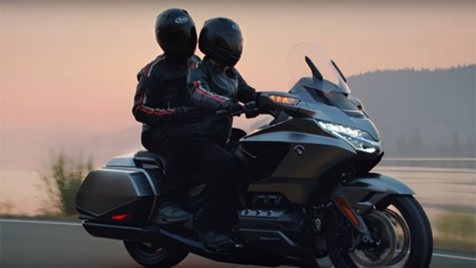 Moto - News: Honda Gold Wing 2018, il video ufficiale