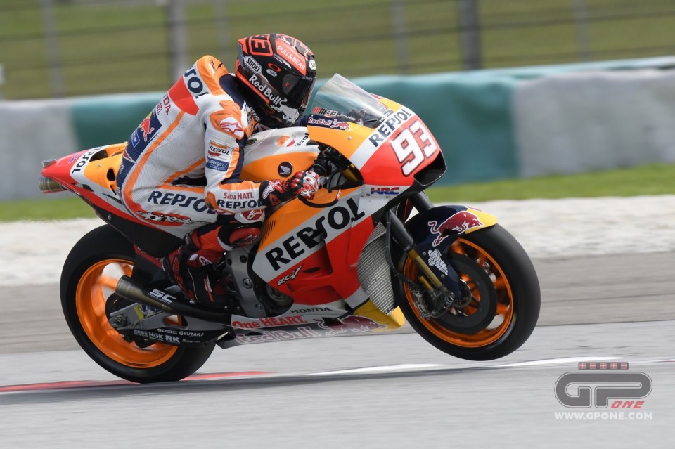 MotoGP: Sepang: se si fosse corso, avrebbe vinto Marquez