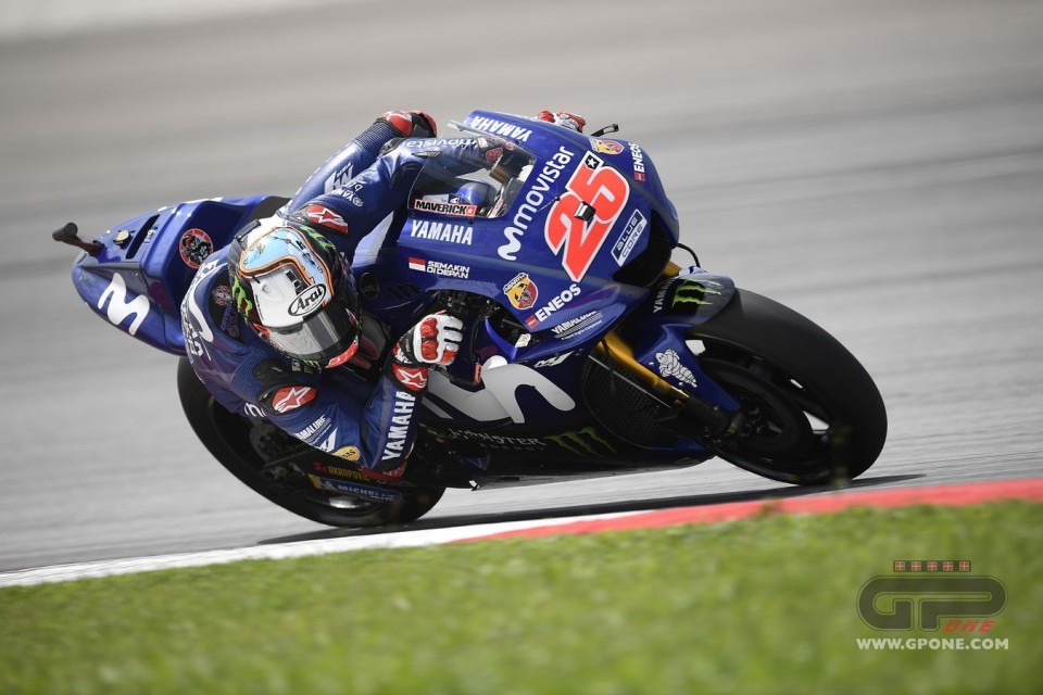 MotoGP: Vinales: la nuova M1 si adatta meglio alle Michelin