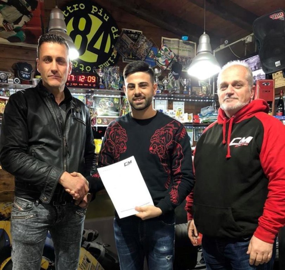 SBK: Riccardo Russo riparte dalla Stock1000 con CM Racing