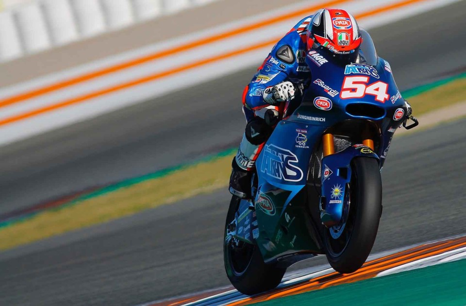 Moto2: Valencia test: Italy on top, Pasini ahead of Baldassarri