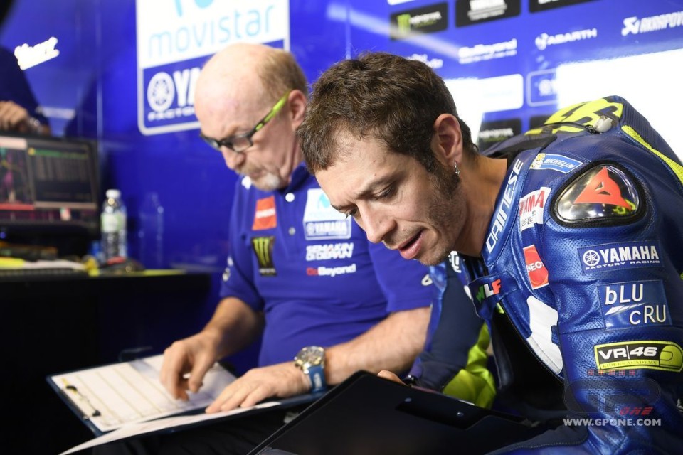 MotoGP: Rossi: "L'elettronica? Al momento non c'è una soluzione"