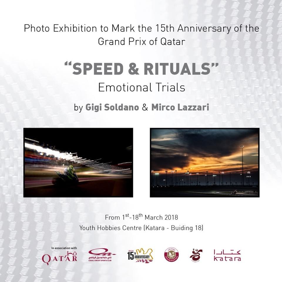 MotoGP: &#039;Speed &amp; Rituals&#039; di Gigi Soldano e Mirko Lazzari a Losail