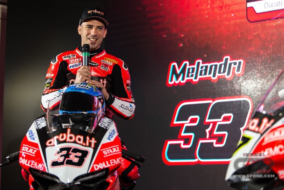 SBK: Melandri: I'll be more aggressive in a one on one situation