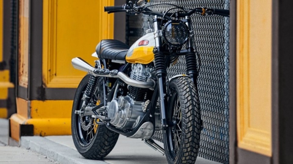 Moto - News: Ray of Sushine: è la Yamaha SR500 Scrambler di Daniel Peter