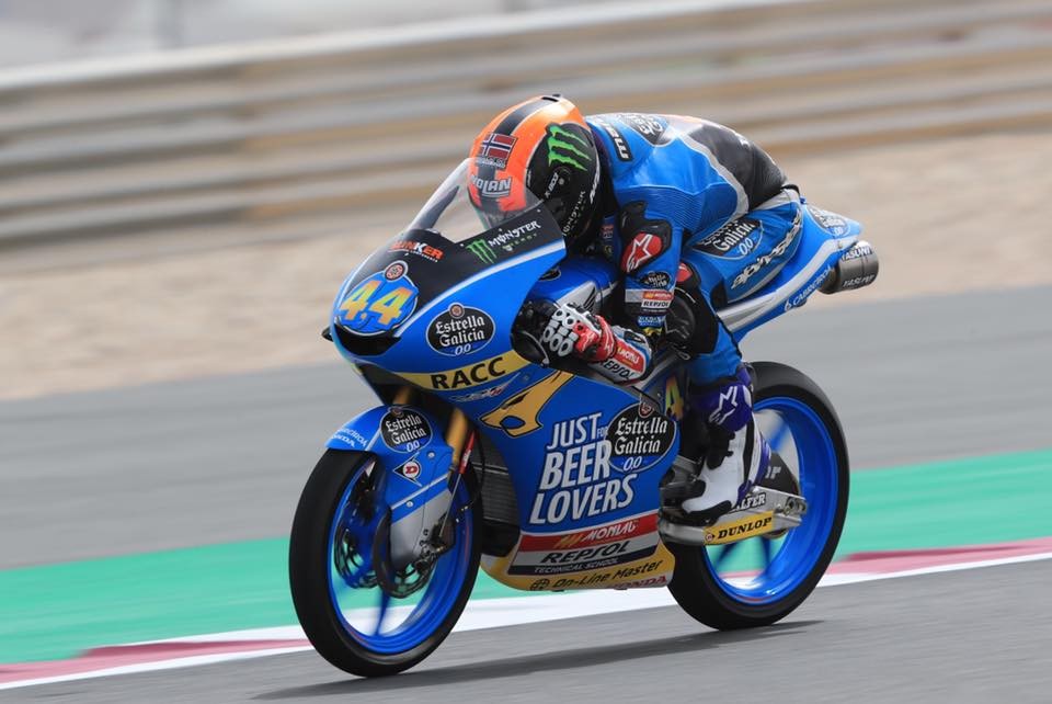 Moto3: FP3: Canet di misura su Martin, 3° Antonelli