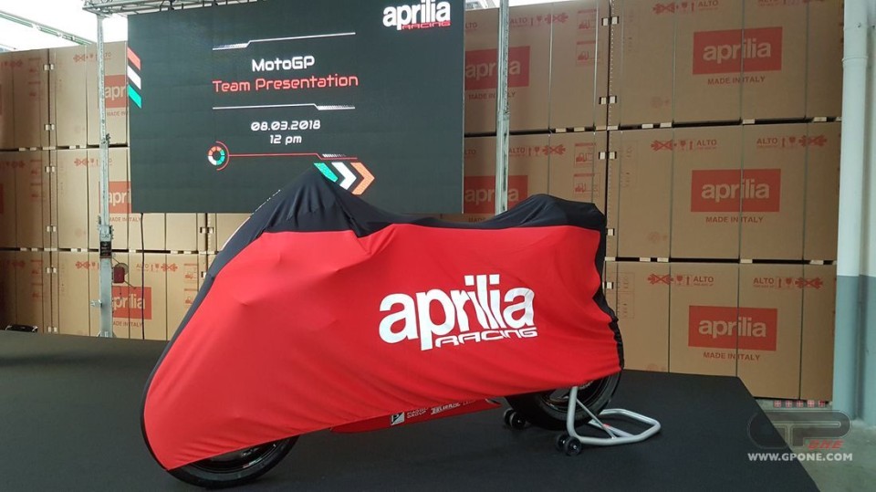 MotoGP: VIDEO. La diretta della presentazione Aprilia