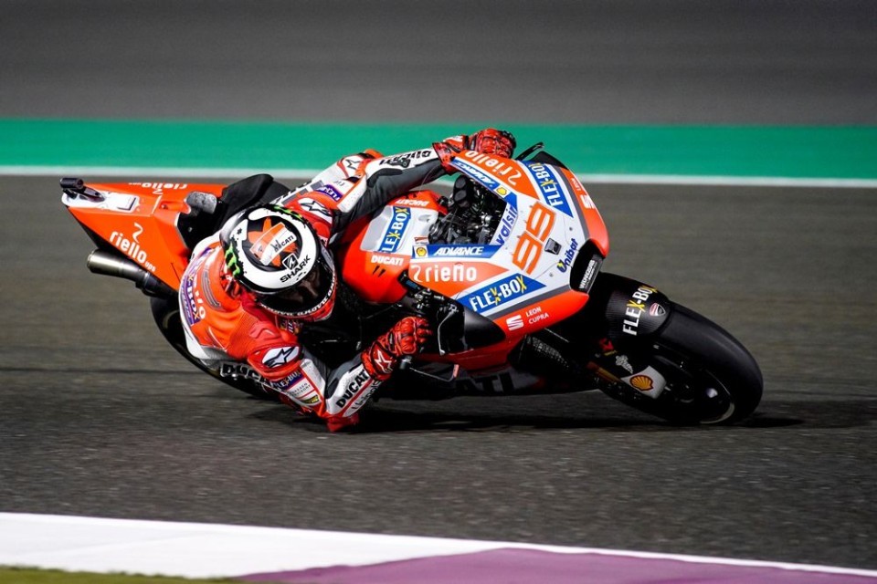 MotoGP: Lorenzo: sul passo sono veloce come Dovi e Petrucci