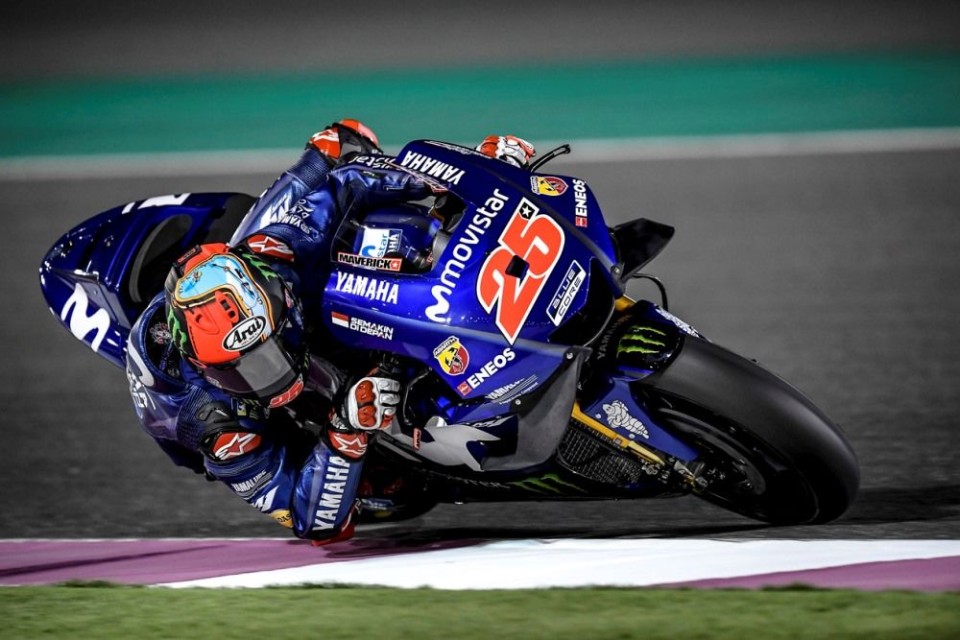 MotoGP: Vinales: col vecchio telaio riesco ad essere più veloce