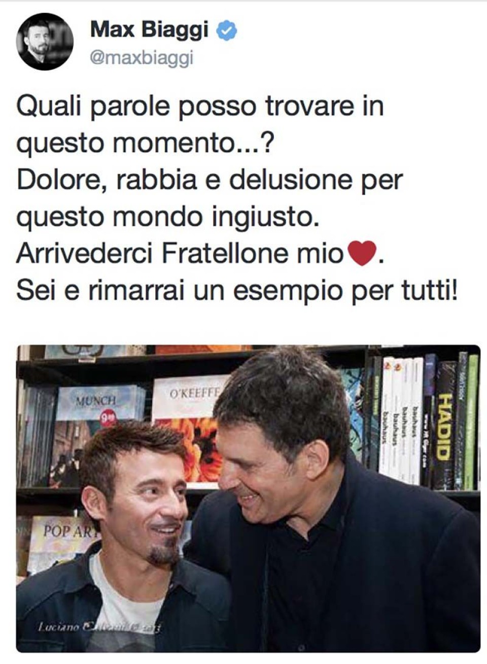 SBK: Addio a Fabrizio Frizzi, uomo eccellente, motociclista