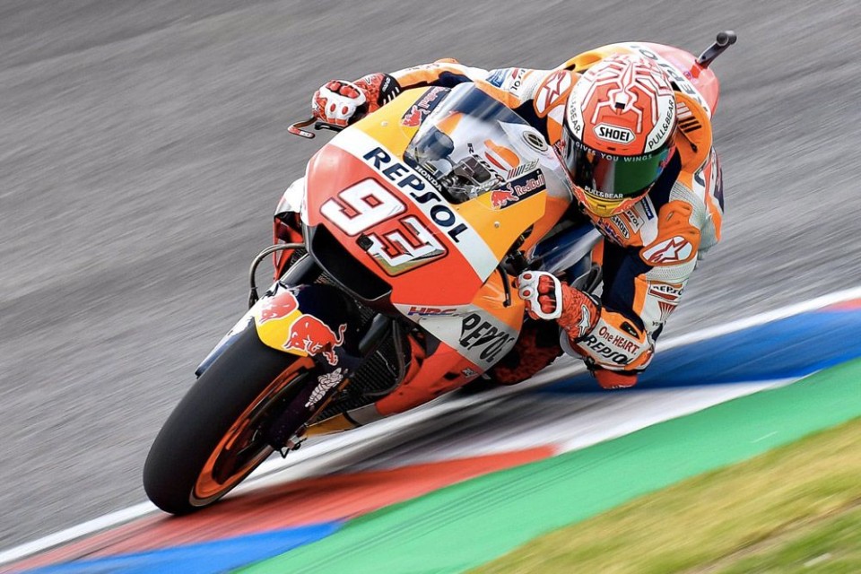 MotoGP: FP2: Marquez incontenibile a Rio Hondo, ultimo Dovizioso