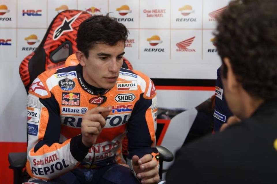 MotoGP: Marquez: "Non riesco ad essere veloce come voglio"