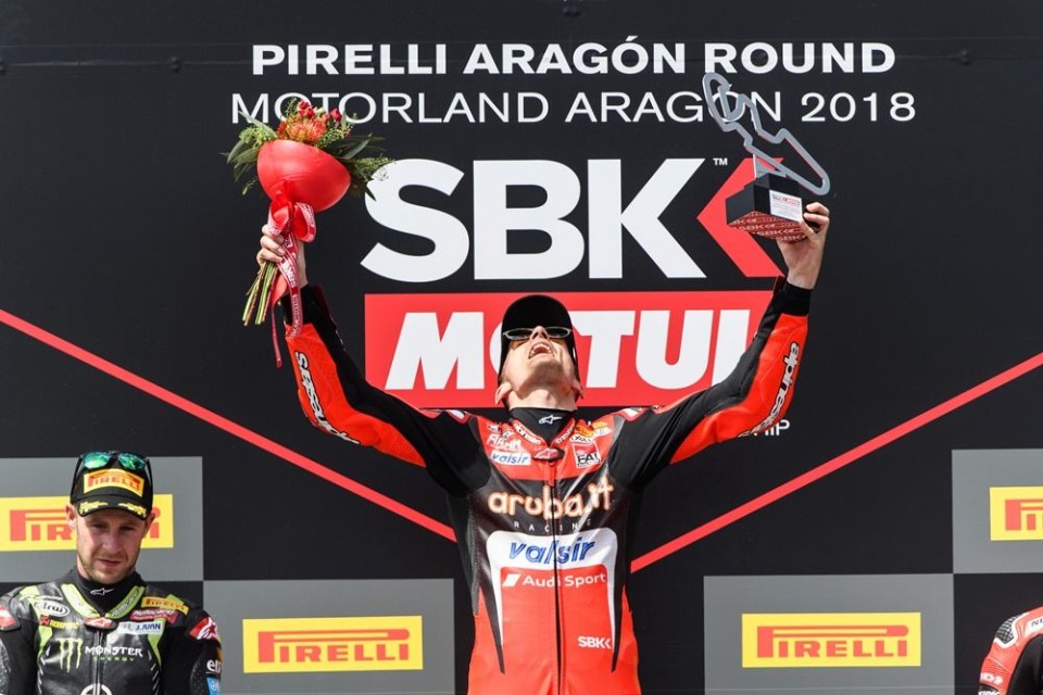 SBK: Davies sul trono di Gara2: 