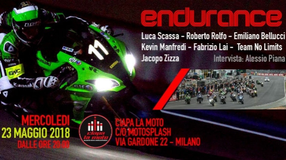 Moto - News: Endurance, la serata di Ciapa La Moto dedicata alle corse di durata