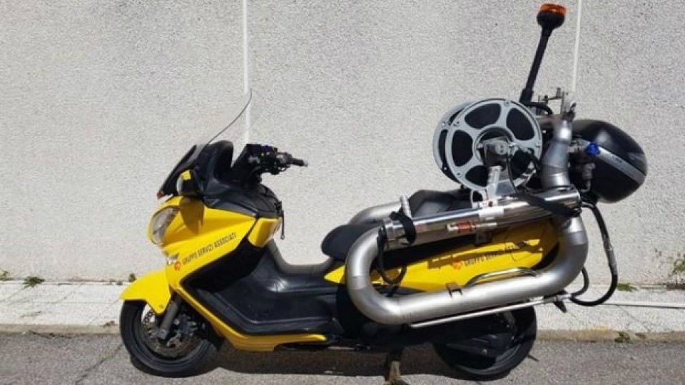Moto - News: Suzuki Burgman 650, lo scooter antincendio