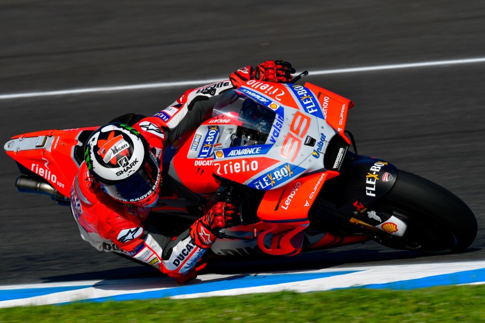 MotoGP: Lorenzo: le nuove parti mi stanno aiutando