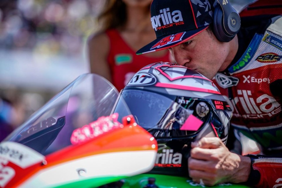 MotoGP: A. Espargarò: persa l'occasione di portare l'Aprilia sul podio