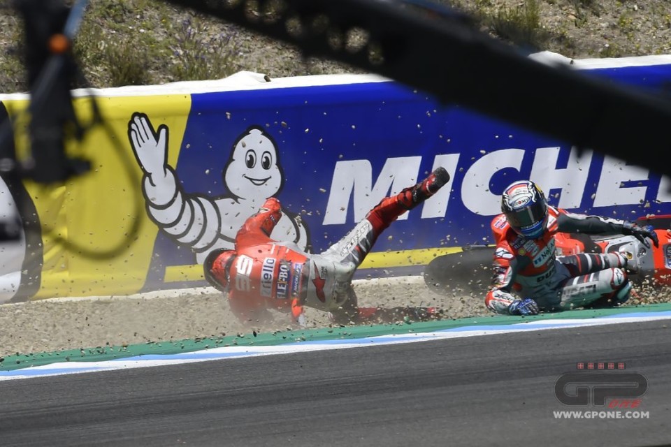 MotoGP: Dovizioso: la caduta? ho pensato solo ai punti persi