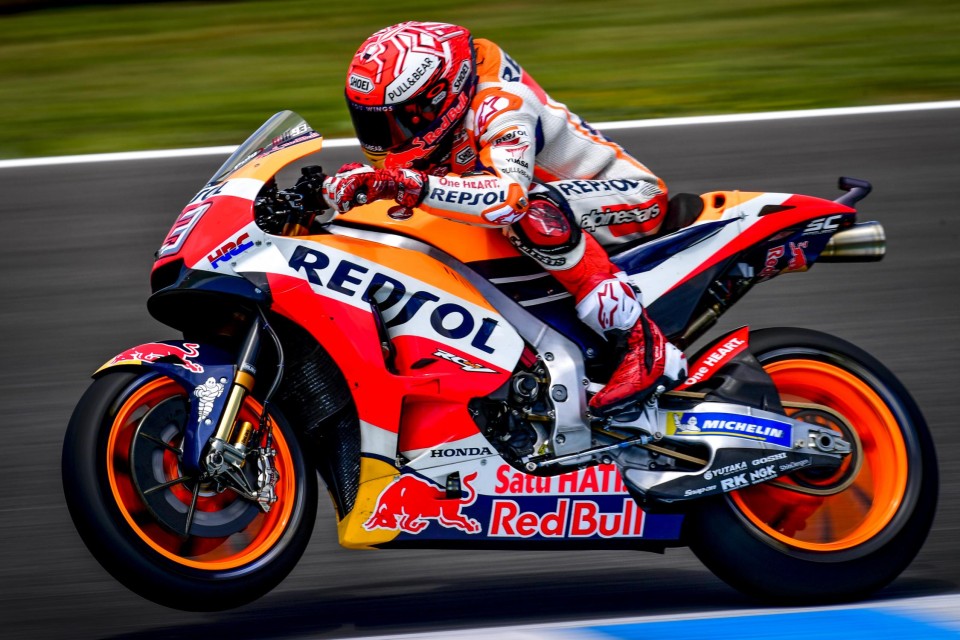 MotoGP: Marquez vola, Dovizioso nella trappola delle prequalifiche