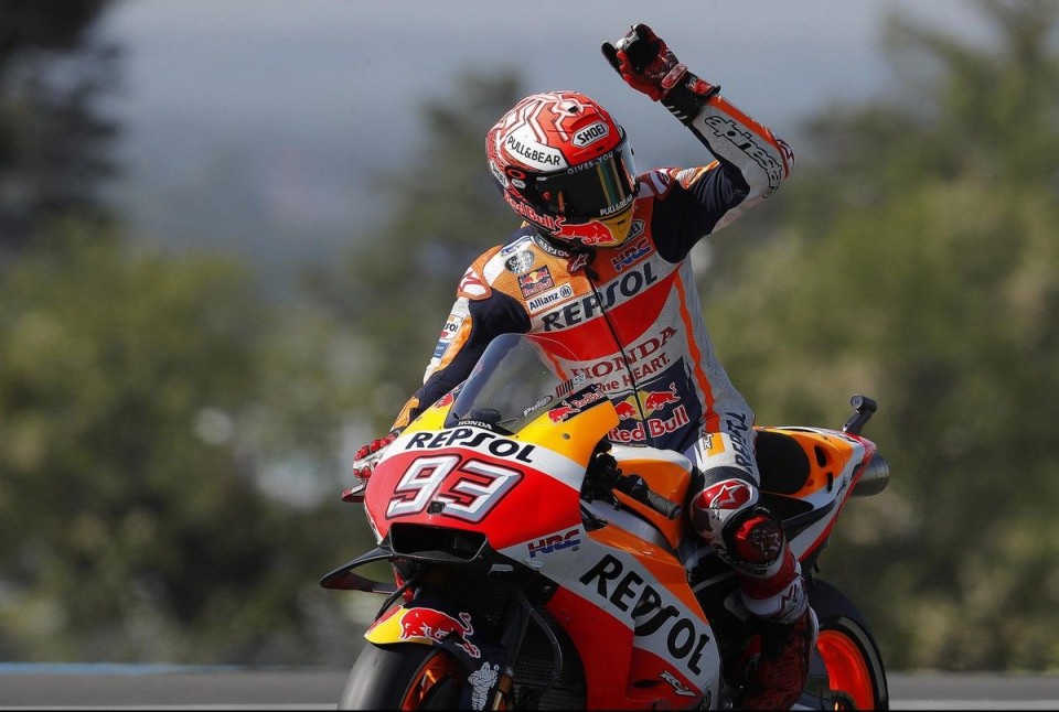 MotoGP: A Le Mans Marquez domina davanti a Petrucci e Rossi