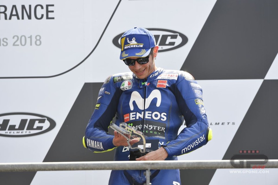 MotoGP: Rossi: spero che il podio dia una spinta a Yamaha
