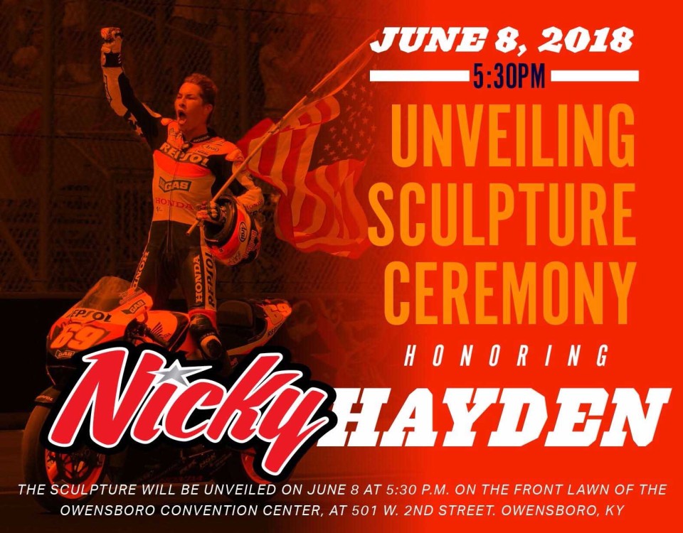 MotoGP: Owensboro pays tribute to Nicky Hayden