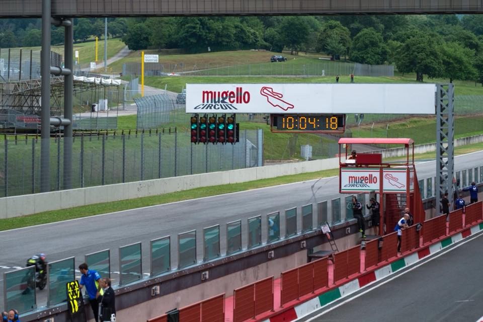 MotoGP: Rain interrupts the Mugello test. Marquez quickest
