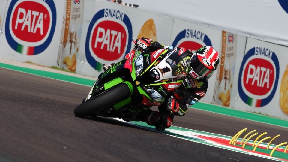 SBK: FP1, Imola: Rea brucia le Ducati di Davies e Melandri