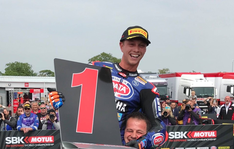 SBK: van der Mark: &quot;La vittoria? Era già scritta su Facebook&quot;