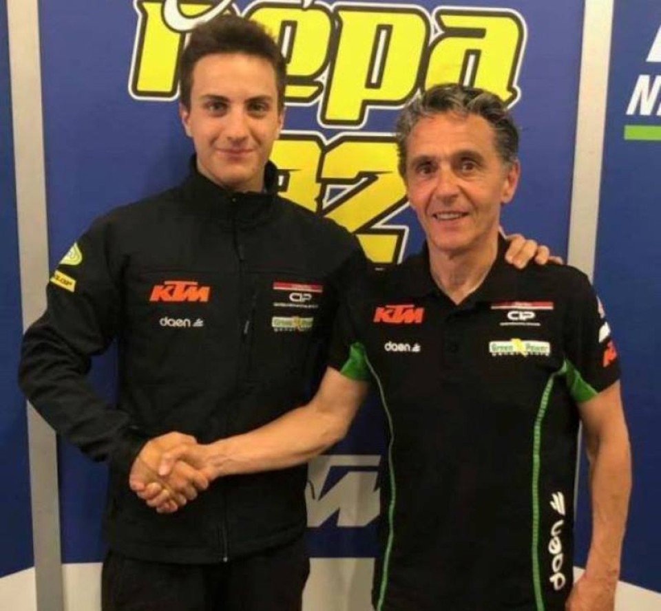 Moto3: Stefano Nepa e team CIP insieme per tutto il 2018