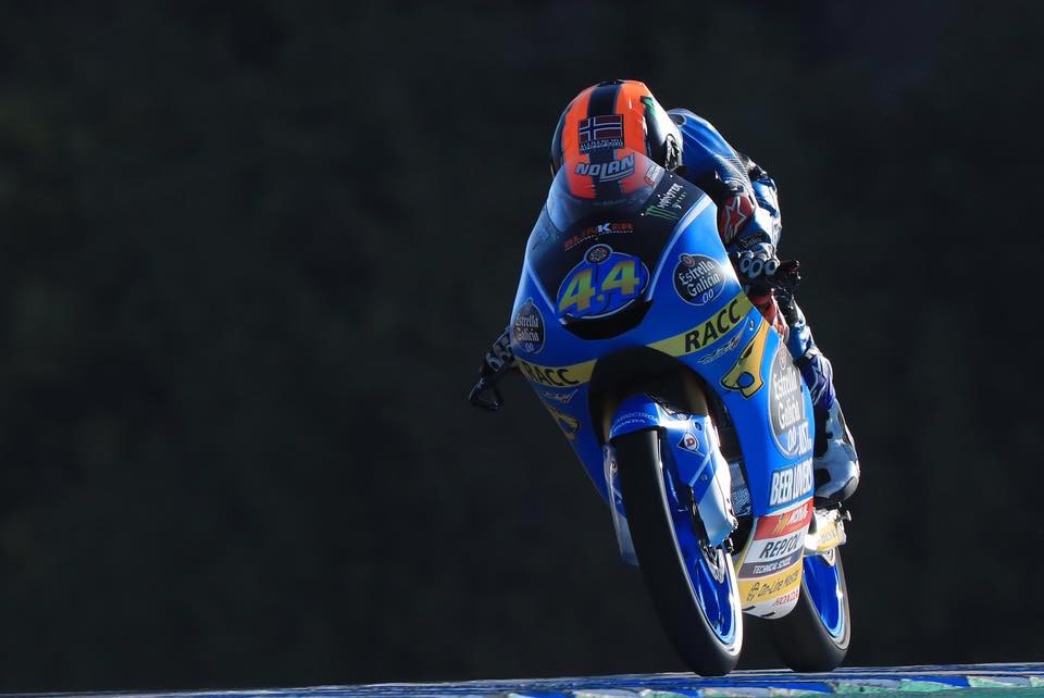 Moto3: FP2: Martin cade, Canet si prende la vetta, 5° Bulega