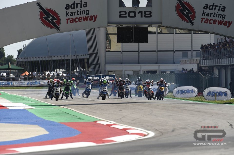 Moto - News: Polini Italian Cup: 3° round ad Adria