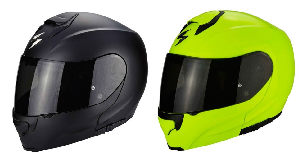 Moto - News: Scorpion EXO 3000 Air: il modulare che si... illumina al buio