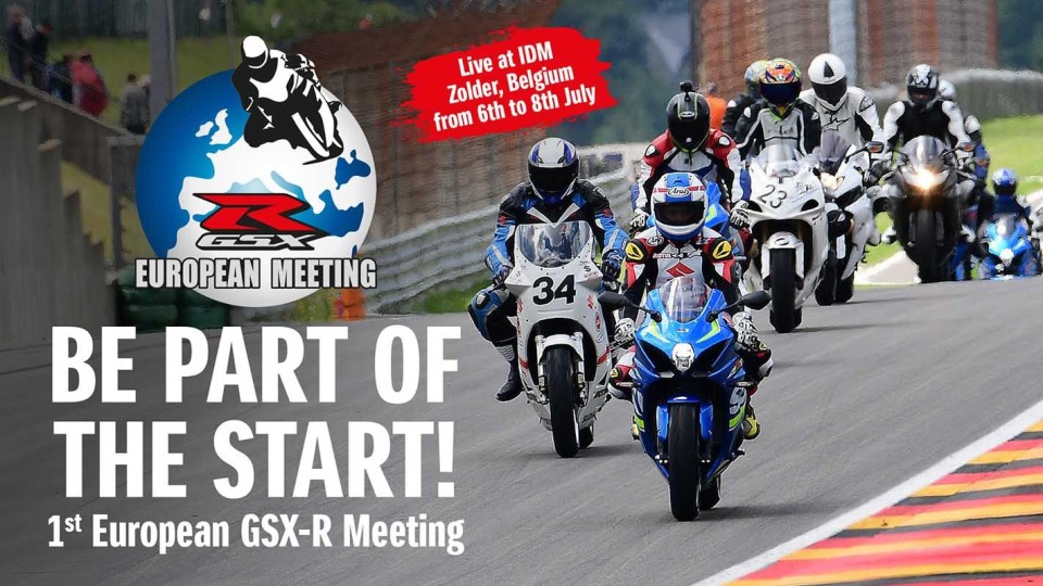 Moto - News: Kevin Schwantz ospite del 1° Raduno Europeo GSX-R