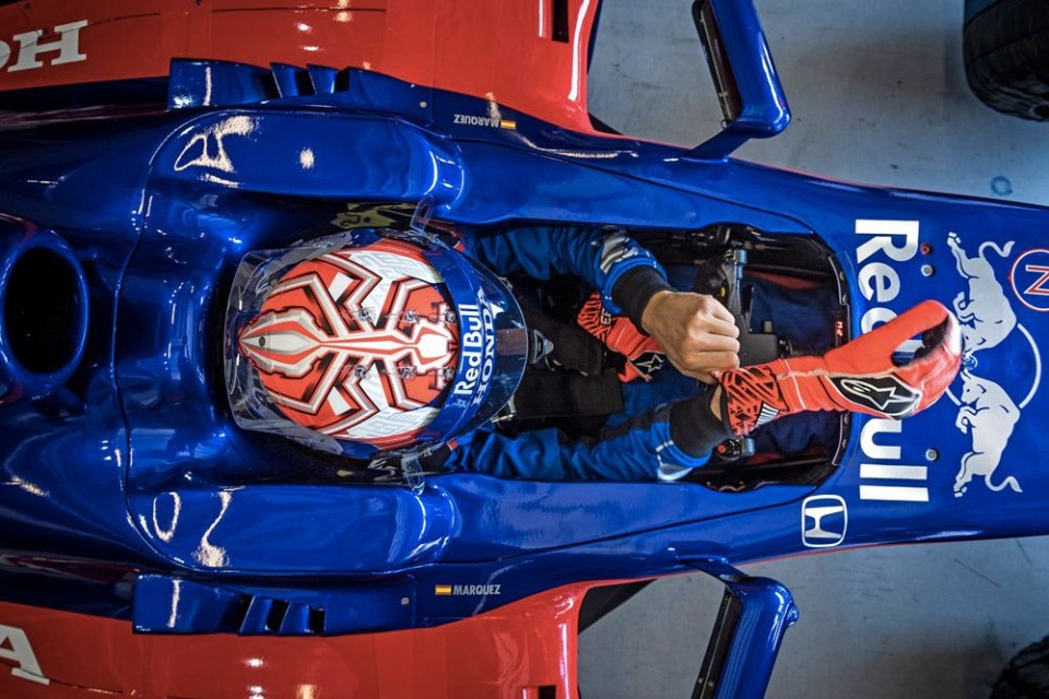 News: VIDEO. Marc Marquez driving a Formula1 car