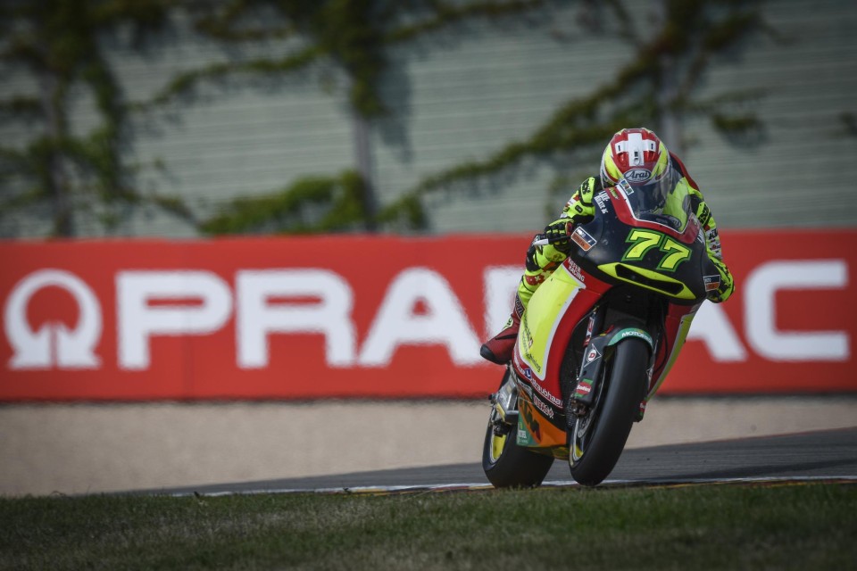 Moto2: Aegerter fa sua la FP1 del Sachsenring, Bagnaia 25° 