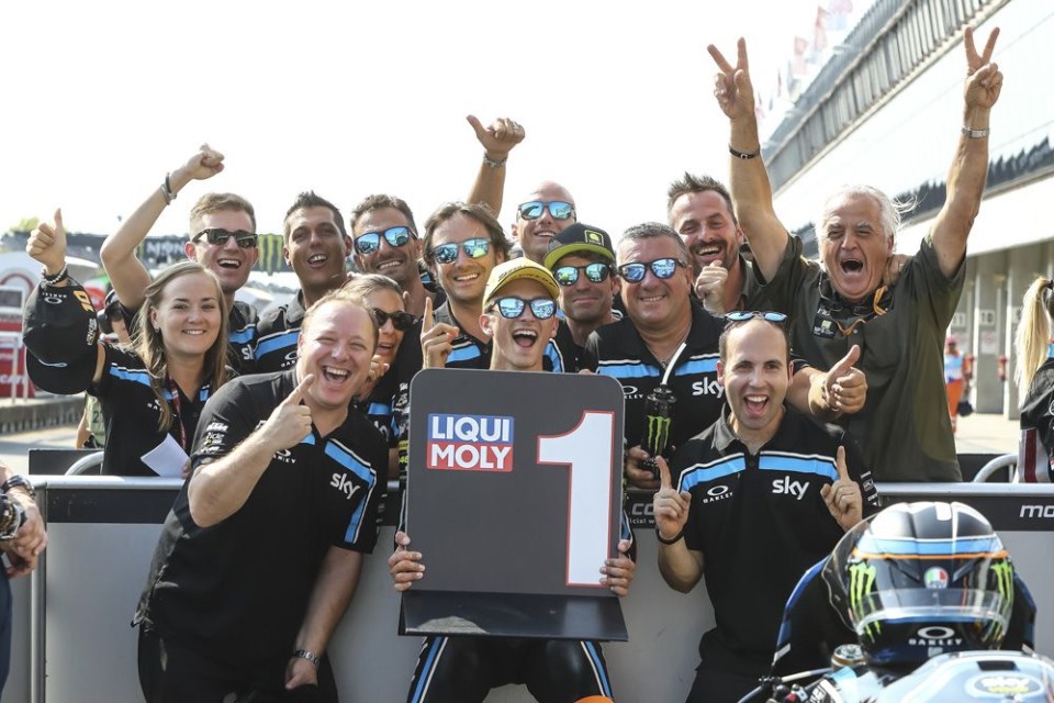 Moto2: Luca Marini: è una pole "di famiglia"