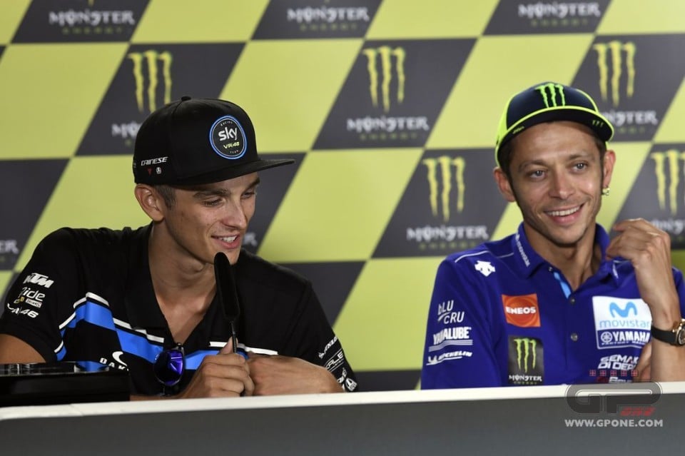 MotoGP: Rossi: &quot;questa volta Luca è messo meglio di me&quot;