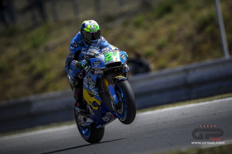 MotoGP: Morbidelli penalizzato di 3 posizioni sullo schieramento